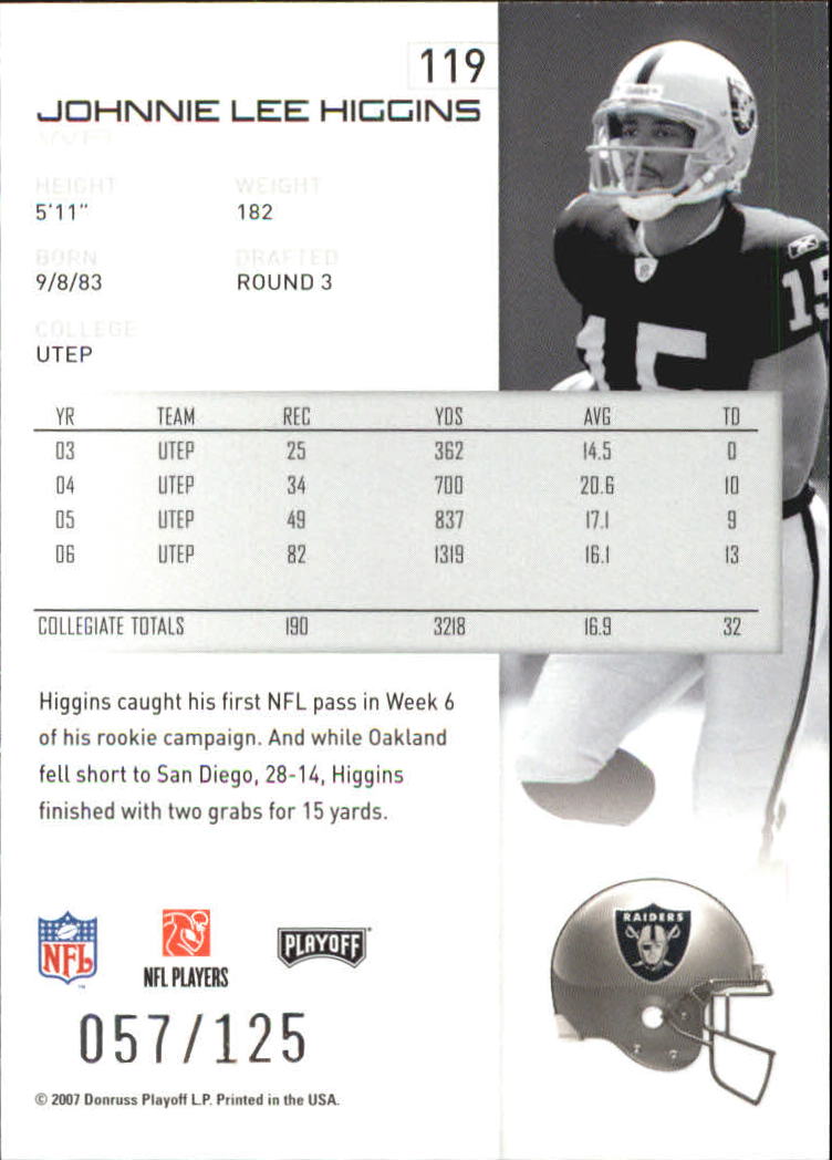 2007 Playoff NFL Playoffs Red Holofoil Football Card Pick - Photo 230 sur 351