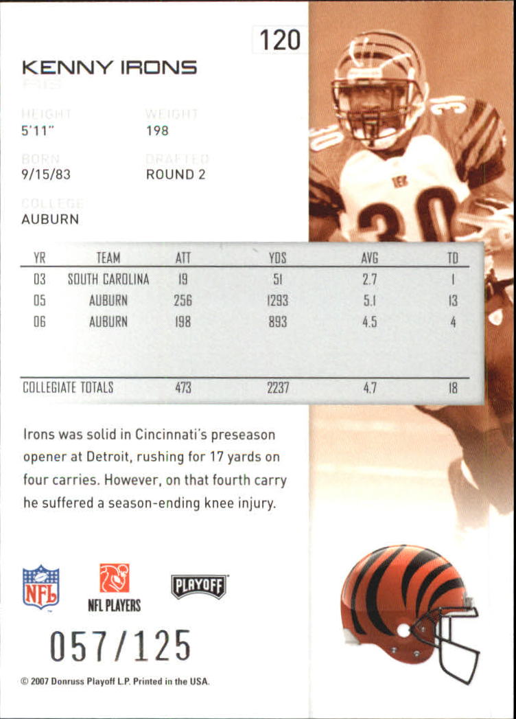 2007 Playoff NFL Playoffs Red Holofoil Football Card Pick - Photo 232 sur 351
