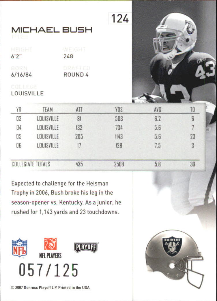 2007 Playoff NFL Playoffs Red Holofoil Football Card Pick - Photo 239 sur 351