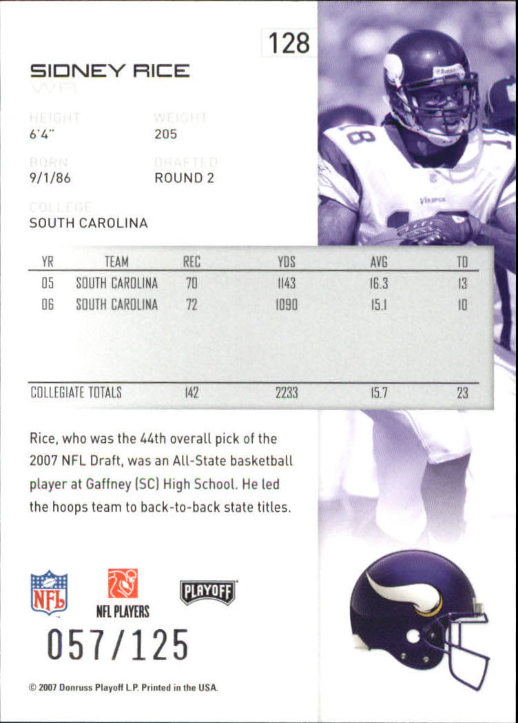 2007 Playoff NFL Playoffs Red Holofoil Football Card Pick - Photo 247 sur 351