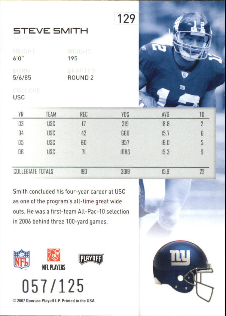 2007 Playoff NFL Playoffs Red Holofoil Football Card Pick - Photo 249 sur 351