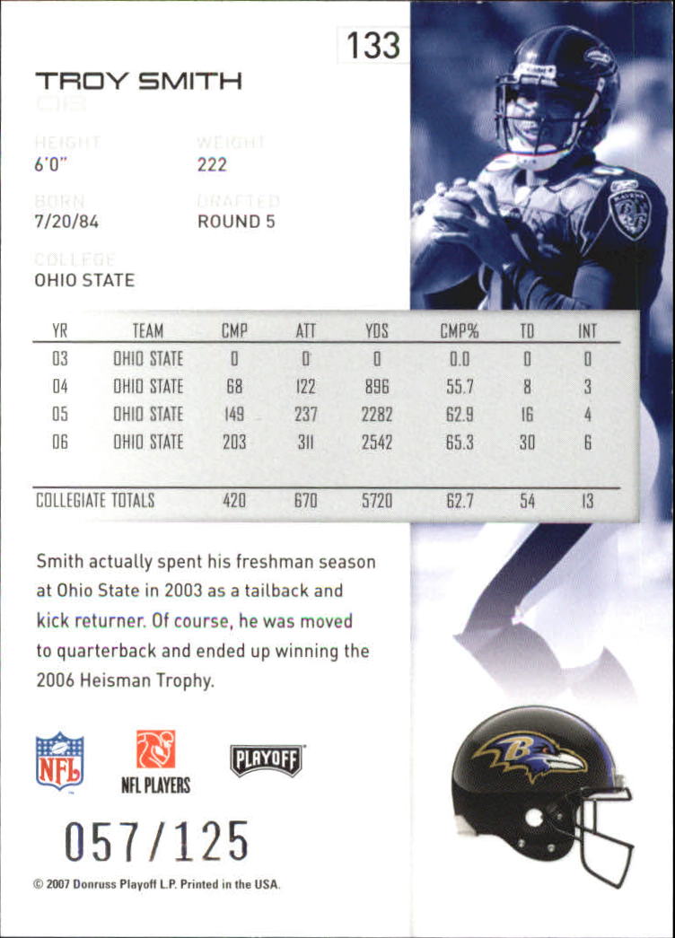 2007 Playoff NFL Playoffs Red Holofoil Football Card Pick - Photo 257 sur 351