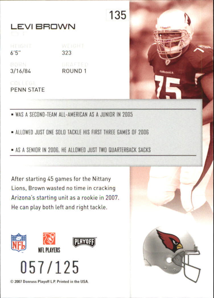 2007 Playoff NFL Playoffs Red Holofoil Football Card Pick - Photo 261 sur 351