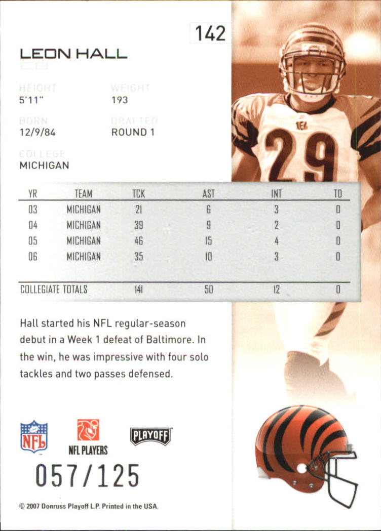 2007 Playoff NFL Playoffs Red Holofoil Football Card Pick - Photo 275 sur 351