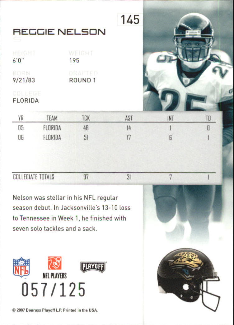 2007 Playoff NFL Playoffs Red Holofoil Football Card Pick - Photo 281 sur 351