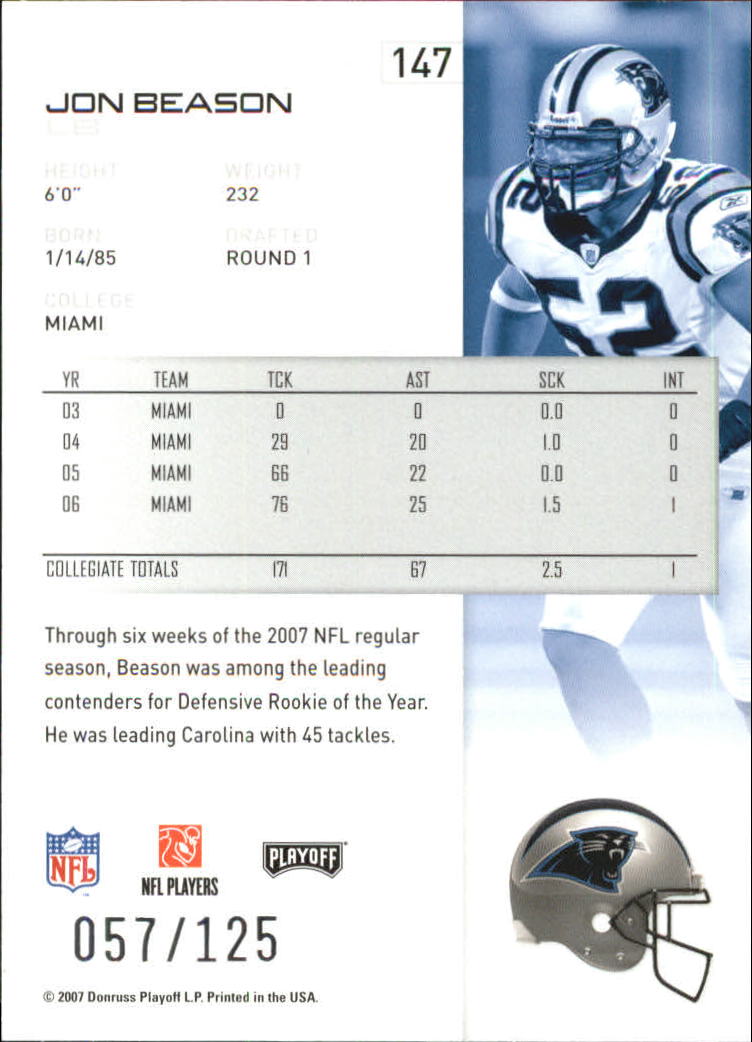 2007 Playoff NFL Playoffs Red Holofoil Football Card Pick - Photo 285 sur 351