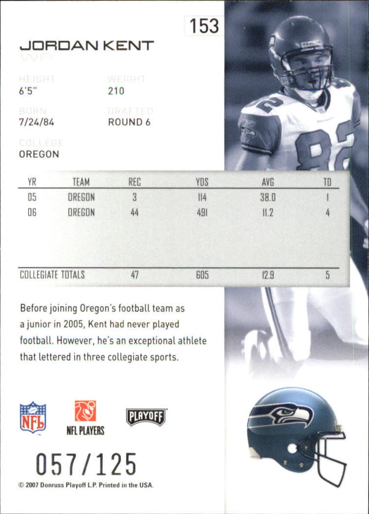 2007 Playoff NFL Playoffs Red Holofoil Football Card Pick - Photo 297 sur 351