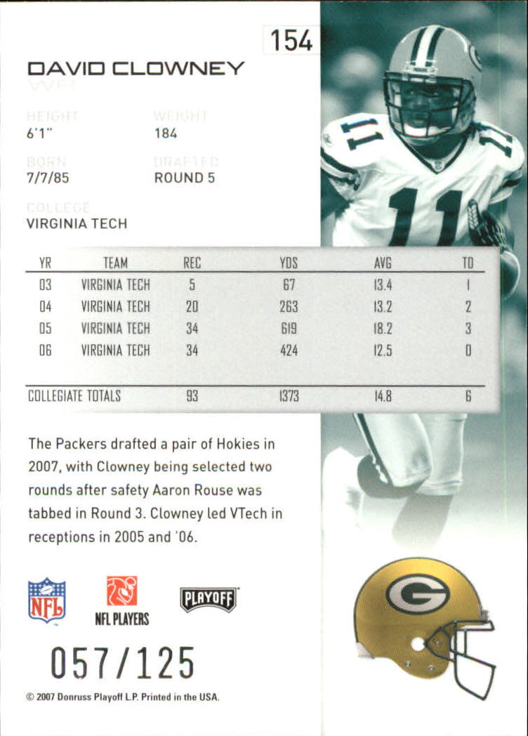 2007 Playoff NFL Playoffs Red Holofoil Football Card Pick - Photo 299 sur 351