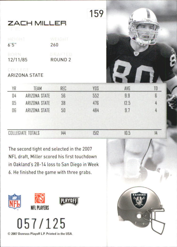 2007 Playoff NFL Playoffs Red Holofoil Football Card Pick - Photo 309 sur 351