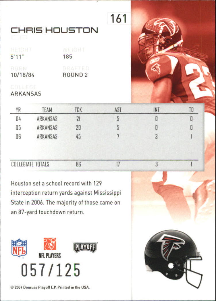 2007 Playoff NFL Playoffs Red Holofoil Football Card Pick - Photo 313 sur 351