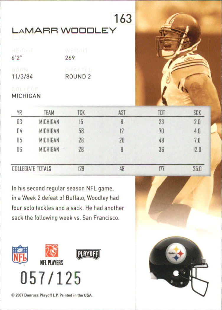 2007 Playoff NFL Playoffs Red Holofoil Football Card Pick - Photo 317 sur 351