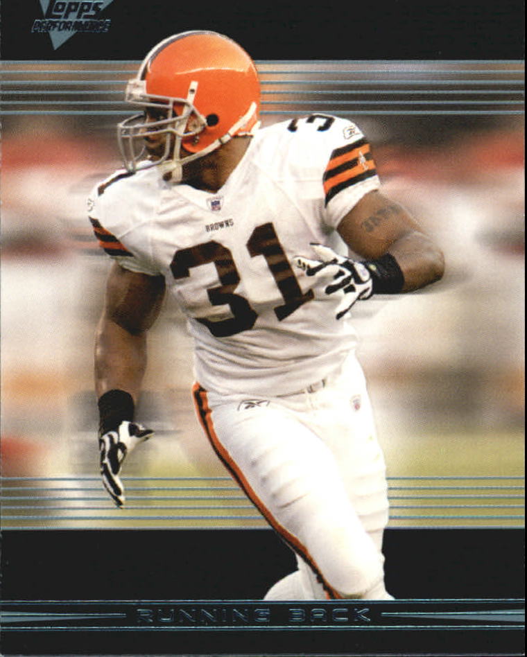 2007 Topps Performance - Jamal Lewis #56 for sale online | eBay