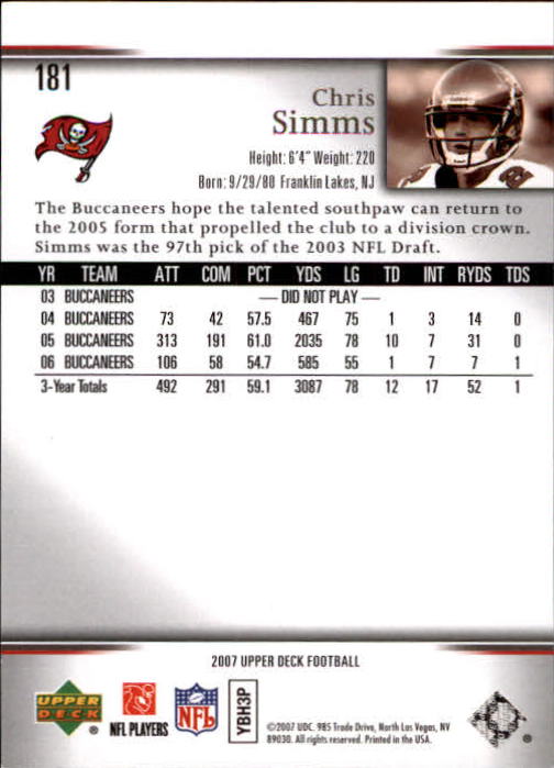 A8200- 2007 Upper Deck Gold Predictor FB 151-300 -You Pick- 15+ FREE US SHIP - Picture 55 of 244