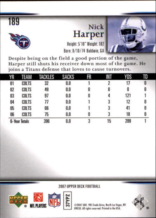 A8200- 2007 Upper Deck Gold Predictor FB 151-300 -You Pick- 15+ FREE US SHIP - Picture 67 of 244