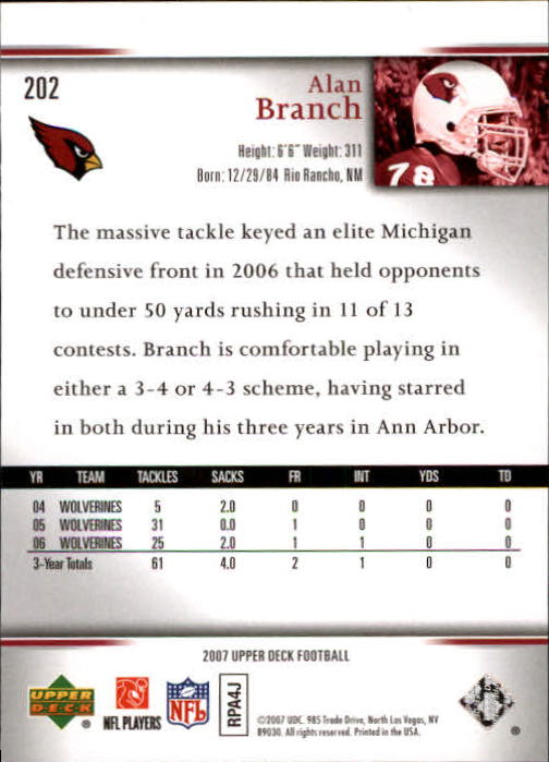 A8200- 2007 Upper Deck Gold Predictor FB 151-300 -You Pick- 15+ FREE US SHIP - Picture 91 of 244