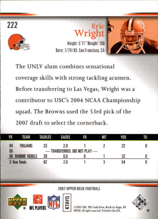 A8200- 2007 Upper Deck Gold Predictor FB 151-300 -You Pick- 15+ FREE US SHIP - Picture 129 of 244