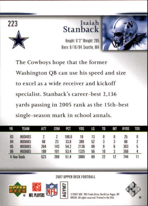 A8200- 2007 Upper Deck Gold Predictor FB 151-300 -You Pick- 15+ FREE US SHIP - Picture 131 of 244