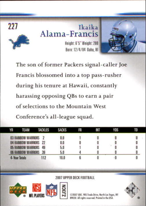 A8200- 2007 Upper Deck Gold Predictor FB 151-300 -You Pick- 15+ FREE US SHIP - Picture 139 of 244