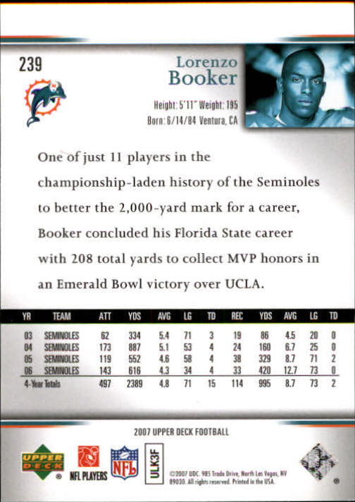 A8200- 2007 Upper Deck Gold Predictor FB 151-300 -You Pick- 15+ FREE US SHIP - Picture 155 of 244