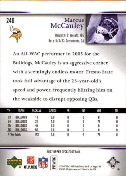 A8200- 2007 Upper Deck Gold Predictor FB 151-300 -You Pick- 15+ FREE US SHIP - Picture 157 of 244