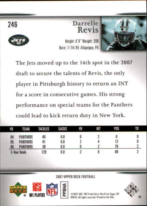 A8200- 2007 Upper Deck Gold Predictor FB 151-300 -You Pick- 15+ FREE US SHIP - Picture 169 of 244