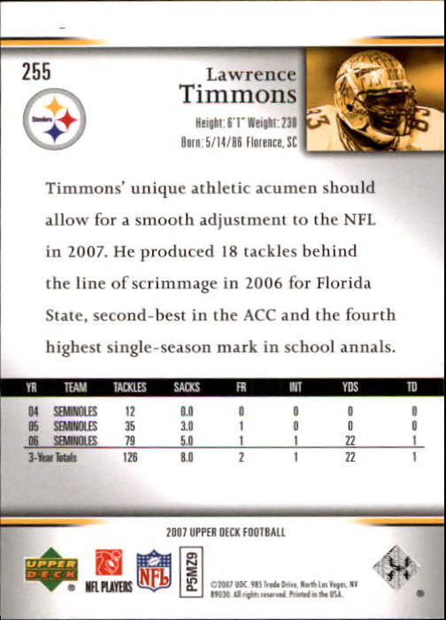 A8200- 2007 Upper Deck Gold Predictor FB 151-300 -You Pick- 15+ FREE US SHIP - Picture 177 of 244