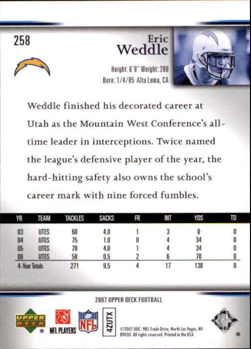 A8200- 2007 Upper Deck Gold Predictor FB 151-300 -You Pick- 15+ FREE US SHIP - Picture 183 of 244