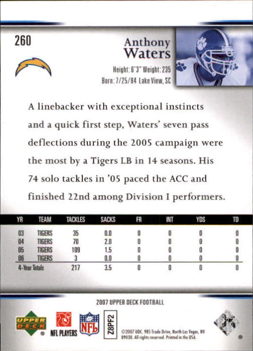 A8200- 2007 Upper Deck Gold Predictor FB 151-300 -You Pick- 15+ FREE US SHIP - Picture 187 of 244