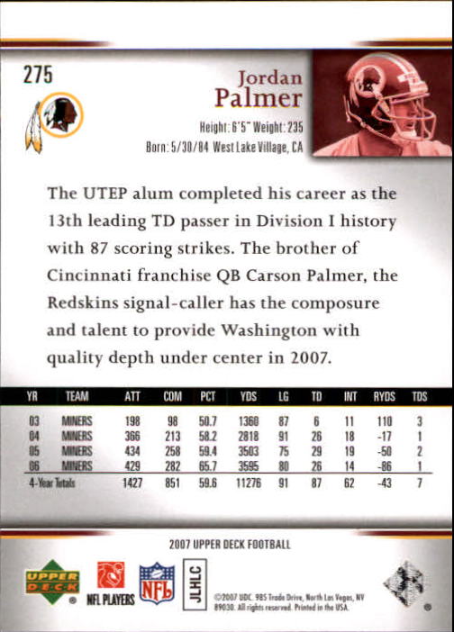 A8200- 2007 Upper Deck Gold Predictor FB 151-300 -You Pick- 15+ FREE US SHIP - Picture 209 of 244