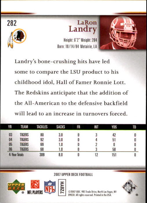 A8200- 2007 Upper Deck Gold Predictor FB 151-300 -You Pick- 15+ FREE US SHIP - Picture 215 of 244