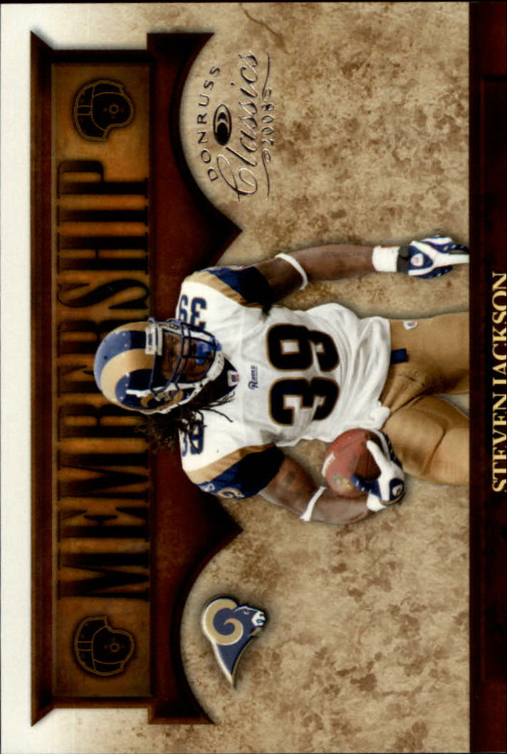 2008 Donruss Classics Membership Football Card Pick