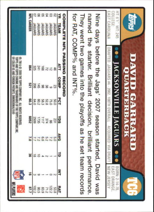 2008 Topps Chrome Football Part 1 Main Set Veterans Cards #TC1 to #TC165 - Picture 9 of 317