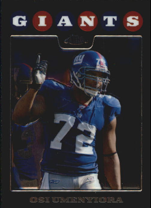 2008 Topps Chrome Football Part 1 Main Set Veterans Cards #TC1 to #TC165 - Picture 208 of 317
