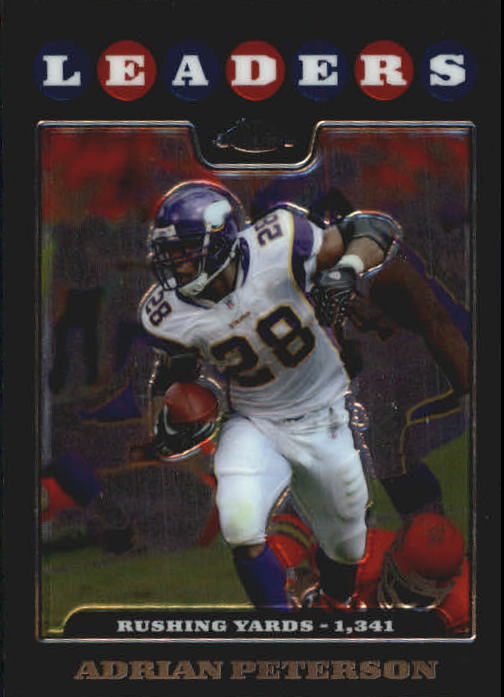 2008 Topps Chrome Football Part 1 Main Set Veterans Cards #TC1 to #TC165 - Picture 242 of 317