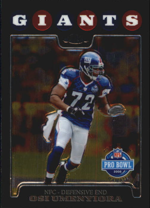 2008 Topps Chrome Football Part 1 Main Set Veterans Cards #TC1 to #TC165 - Picture 268 of 317