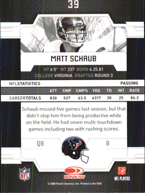 2009 Donruss Elite Football - Picture 59 of 161