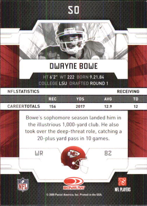 2009 Donruss Elite Football - Picture 77 of 161