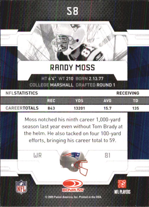 2009 Donruss Elite Football - Picture 87 of 161