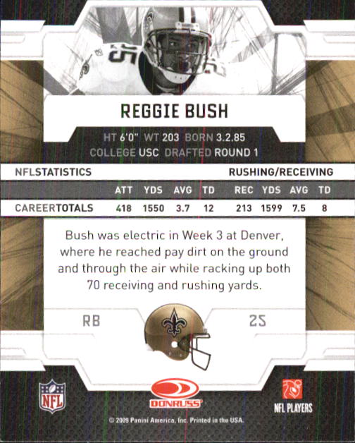 2009 Donruss Elite Football - Picture 91 of 161