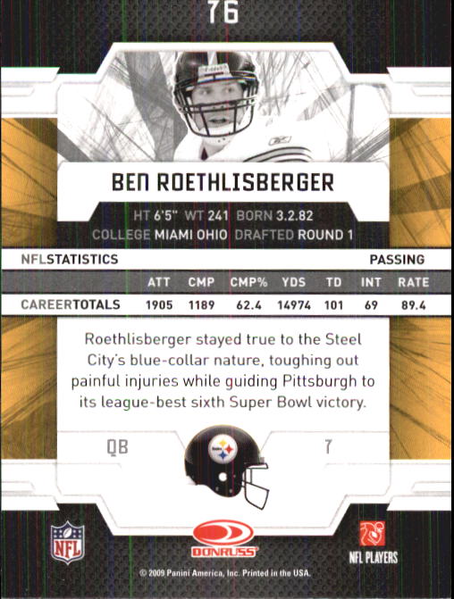 2009 Donruss Elite Football - Picture 115 of 161