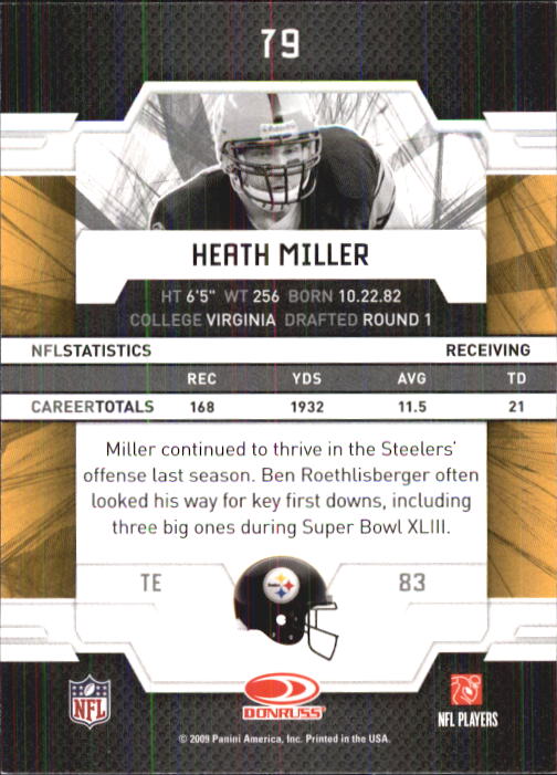 2009 Donruss Elite Football - Picture 119 of 161