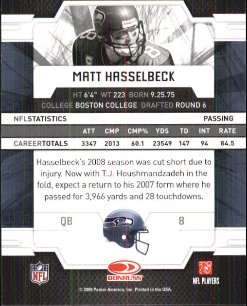 2009 Donruss Elite Football - Picture 129 of 161