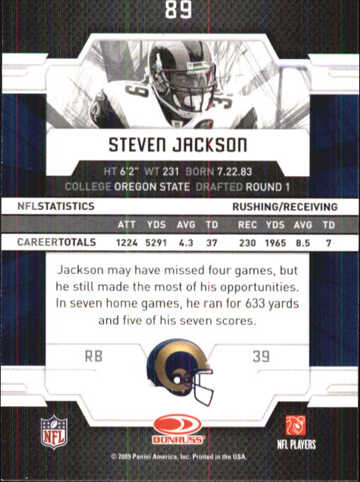 2009 Donruss Elite Football - Picture 137 of 161