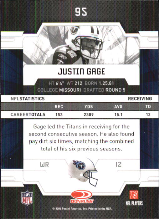 2009 Donruss Elite Football - Picture 149 of 161