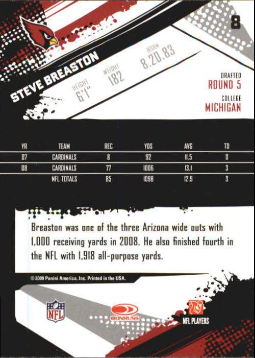 2009 Score Inscriptions Football Part 1 - Picture 15 of 477