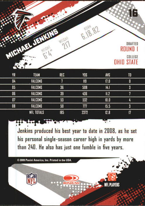 2009 Score Inscriptions Football Part 1 - Picture 29 of 477