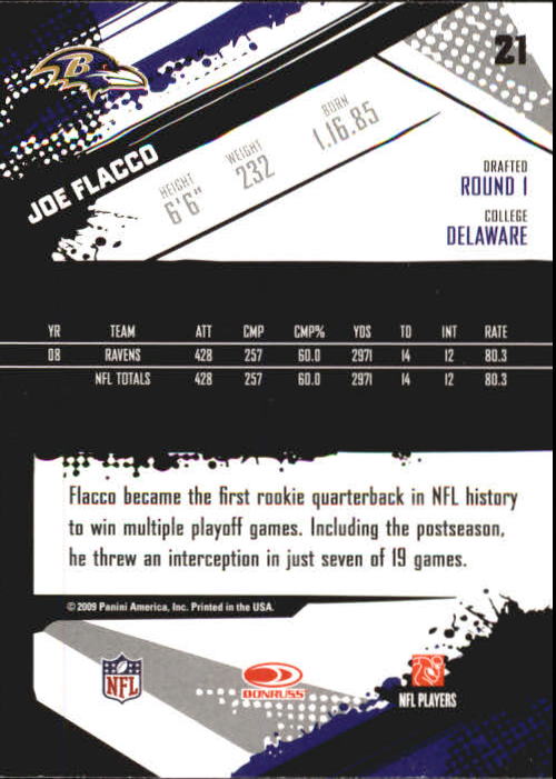 2009 Score Inscriptions Football Part 1 - Picture 39 of 477