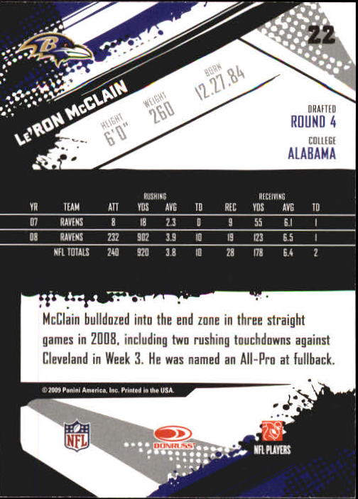 2009 Score Inscriptions Football Part 1 - Picture 41 of 477