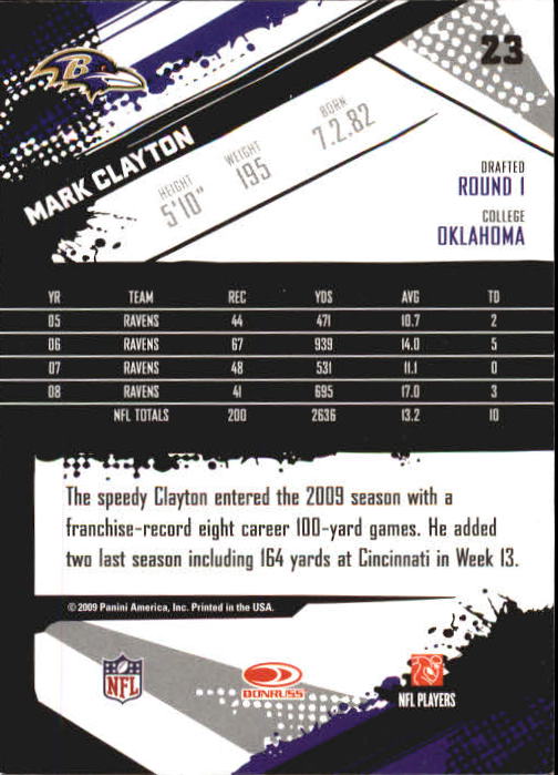 2009 Score Inscriptions Football Part 1 - Picture 43 of 477