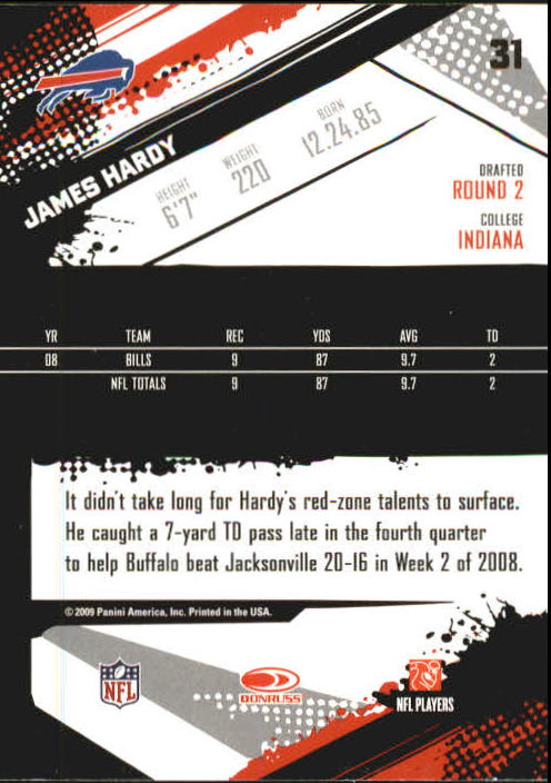 2009 Score Inscriptions Football Part 1 - Picture 59 of 477